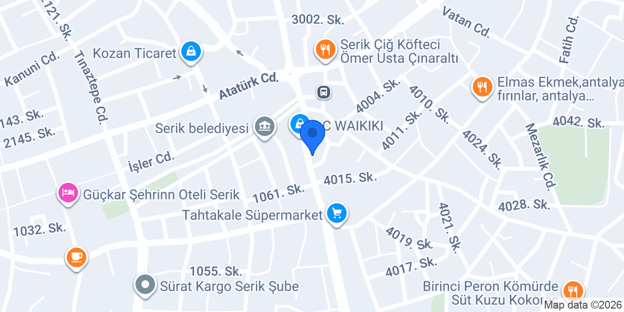 Berk Cafe & Döner Salonu konumu