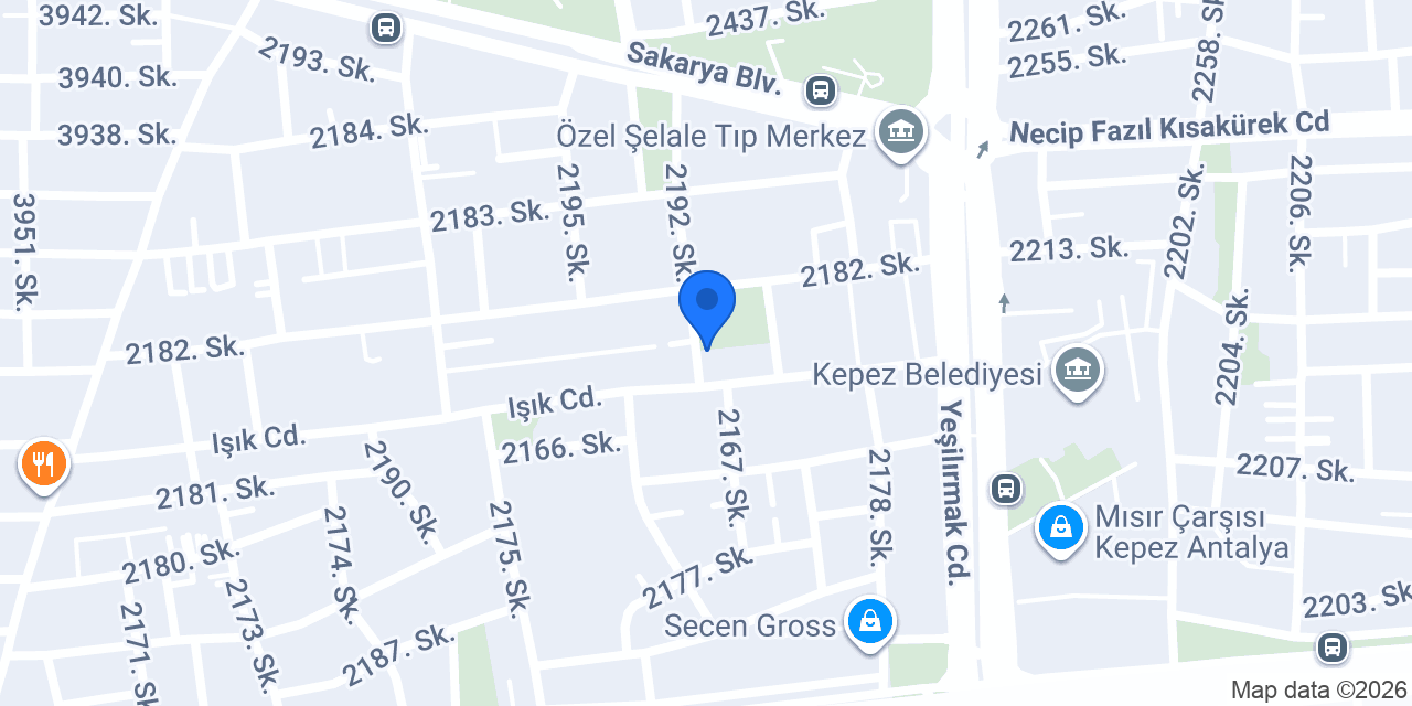 Bella Organizasyon Antalya Wedding Planner konumu