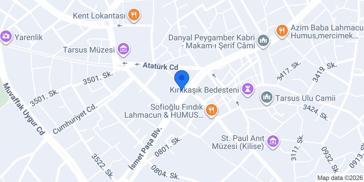 Sıkma evi konumu