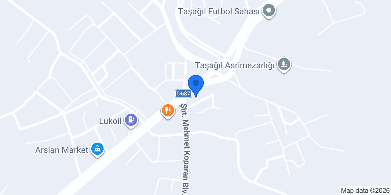 Taşağıl Pide ve Lahmacun konumu