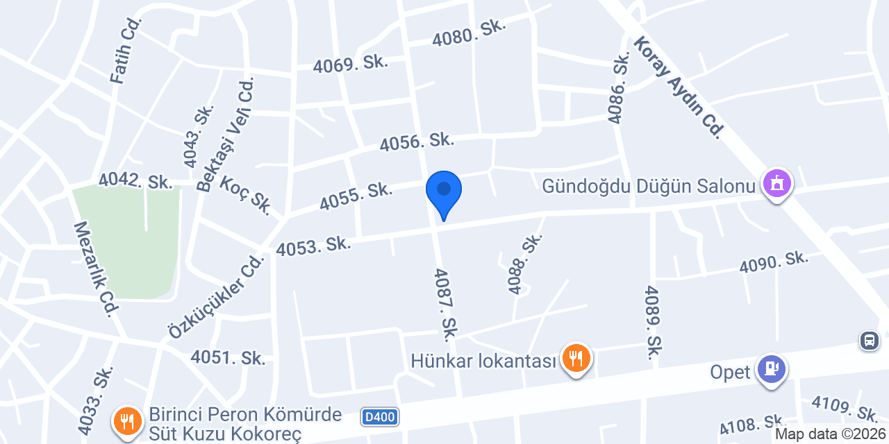 AFT Mobilya Dekorasyon konumu