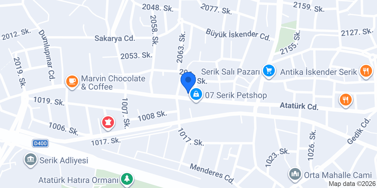 Kuveyt Türk - Serik Şubesi konumu