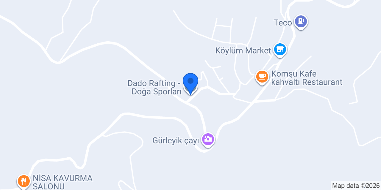 Dado Rafting - Doğa Sporları konumu
