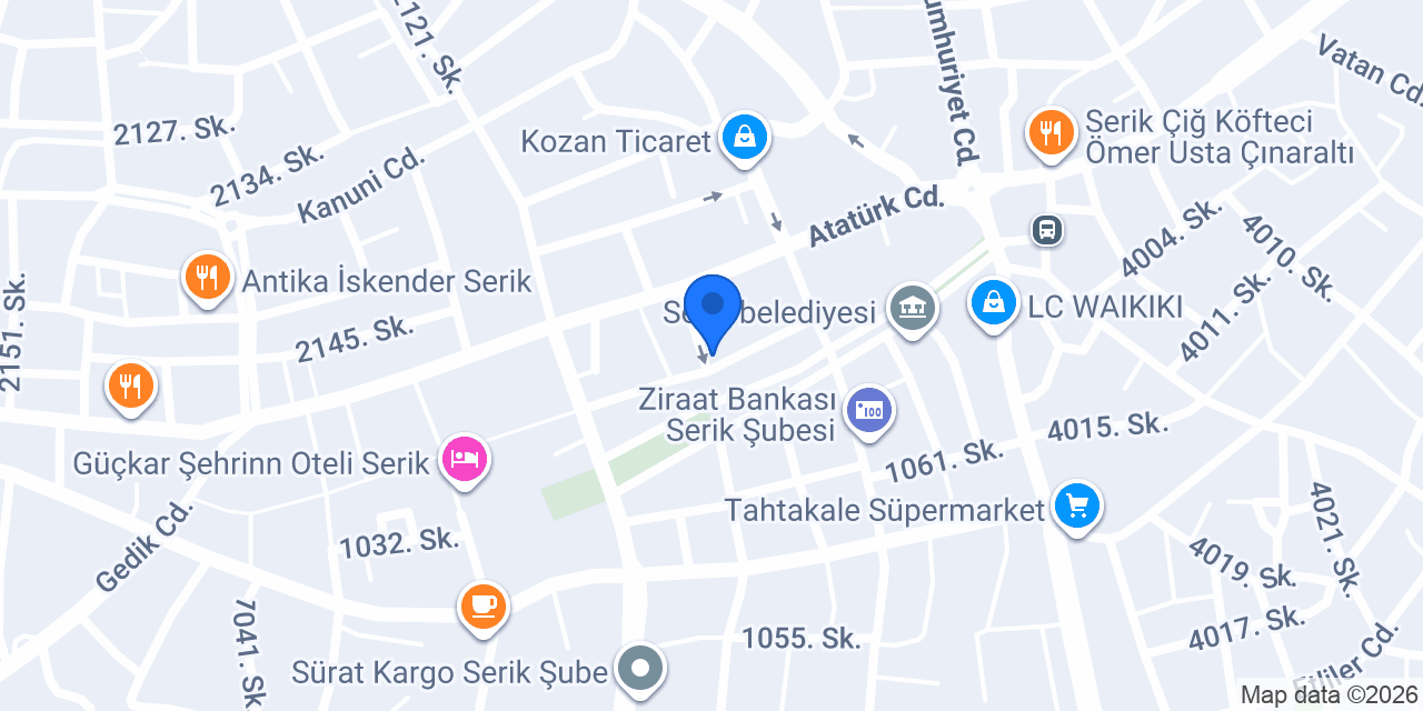 Ata Mühendislik Mimarlık konumu