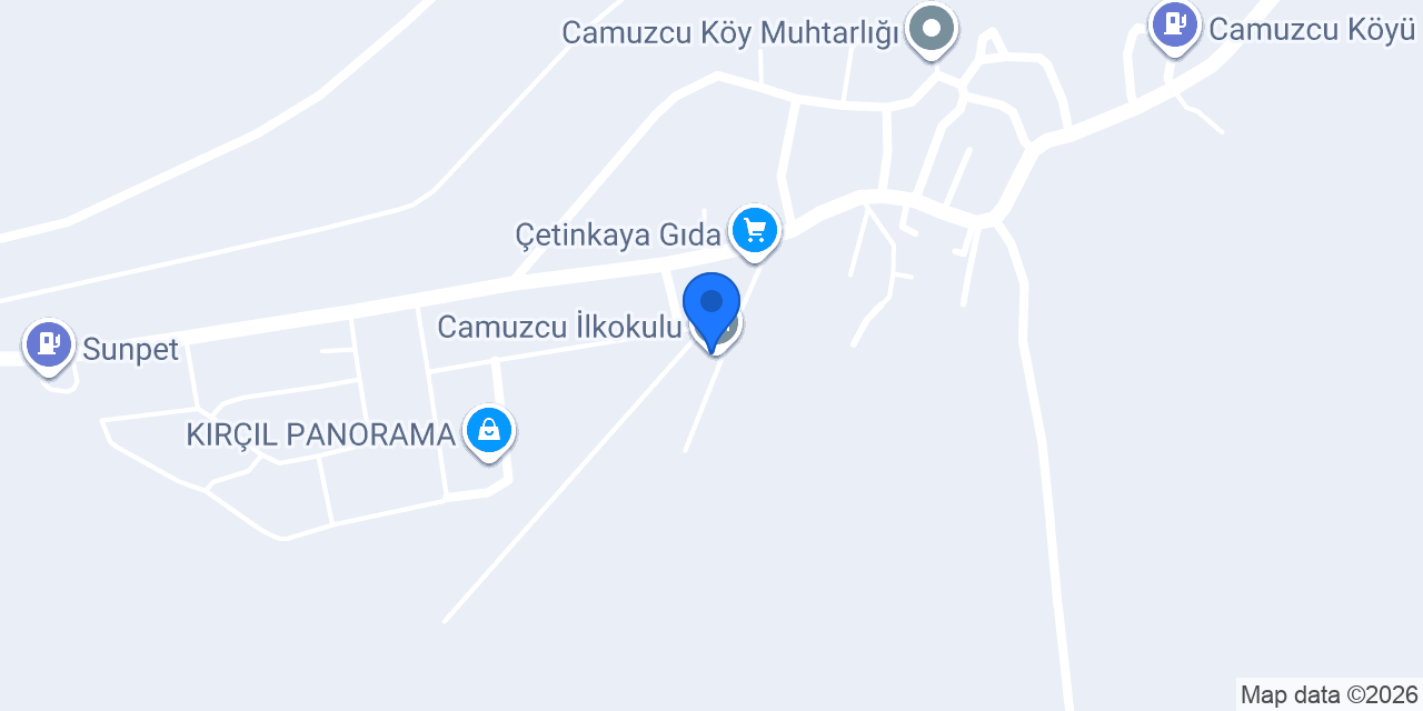Camuzcu İlkokulu konumu