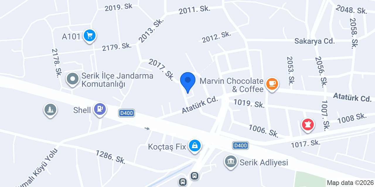 AK-YOL EMLAK konumu
