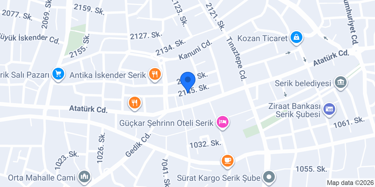 ALİ MECEK MİMARLIK konumu