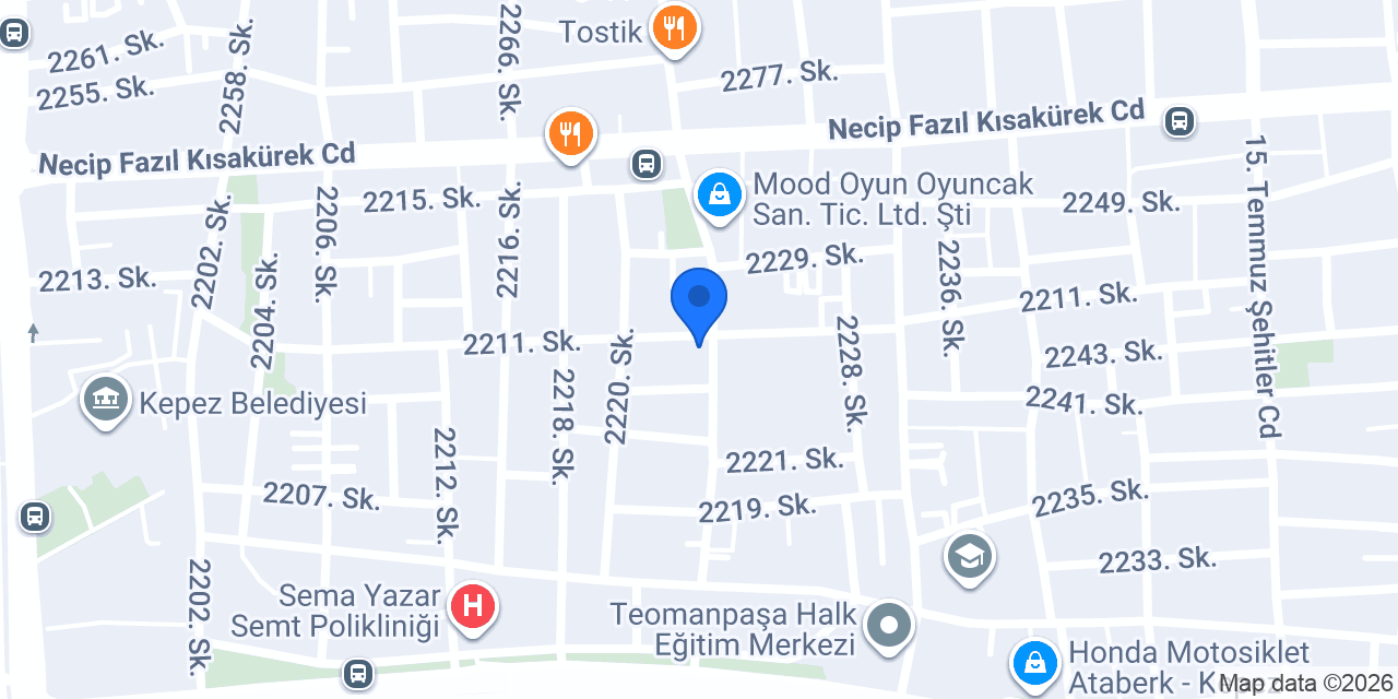 BURCU PETSHOP konumu