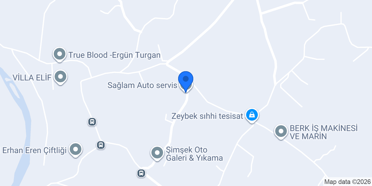 Sağlam Auto servis konumu