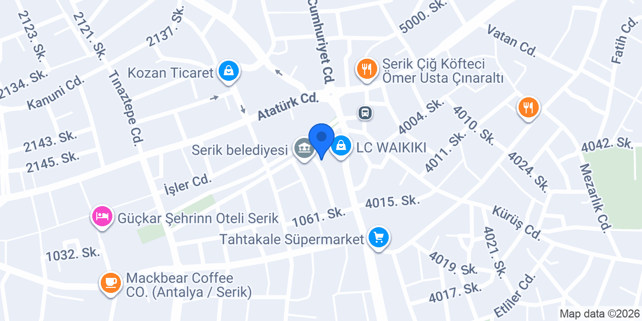 Tarz Erkek Kuaförü konumu