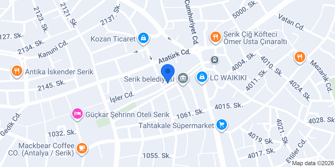 Dizayn Elektrik konumu