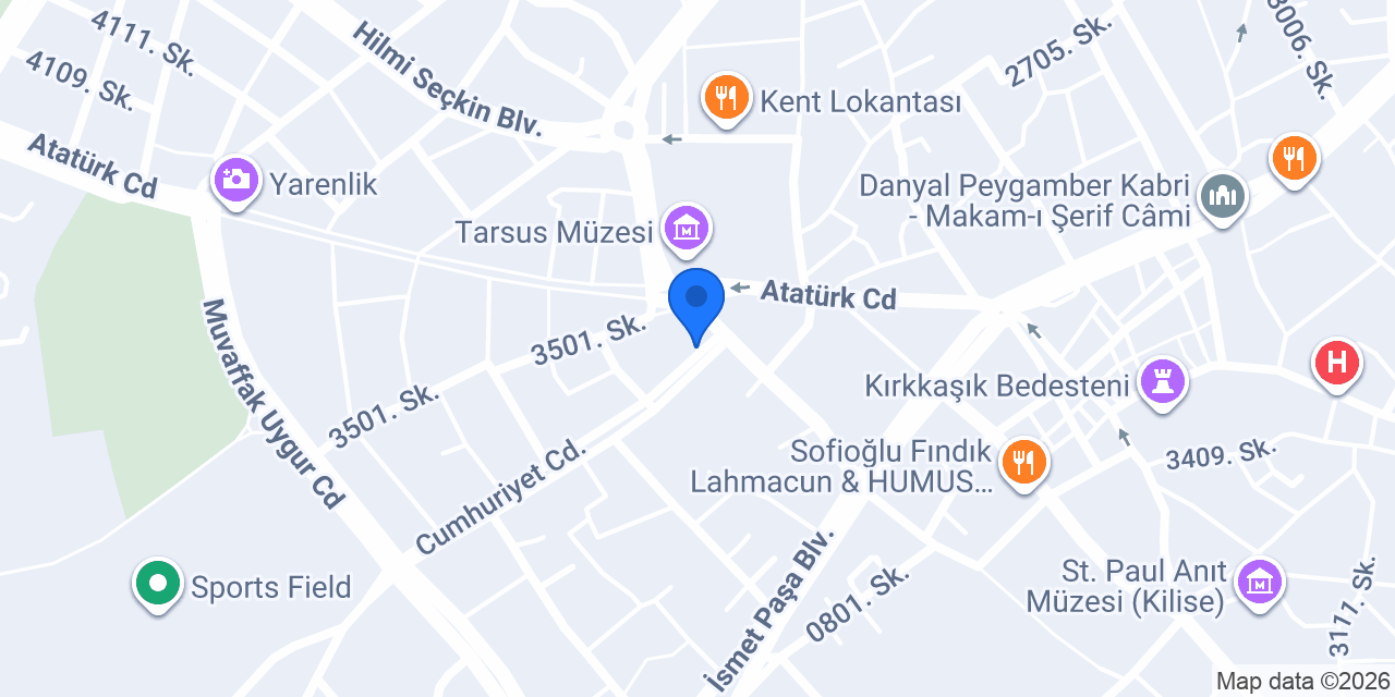 Avukat Enes TEKER konumu