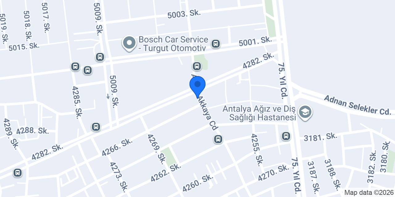 Würth Satış Mağazası konumu