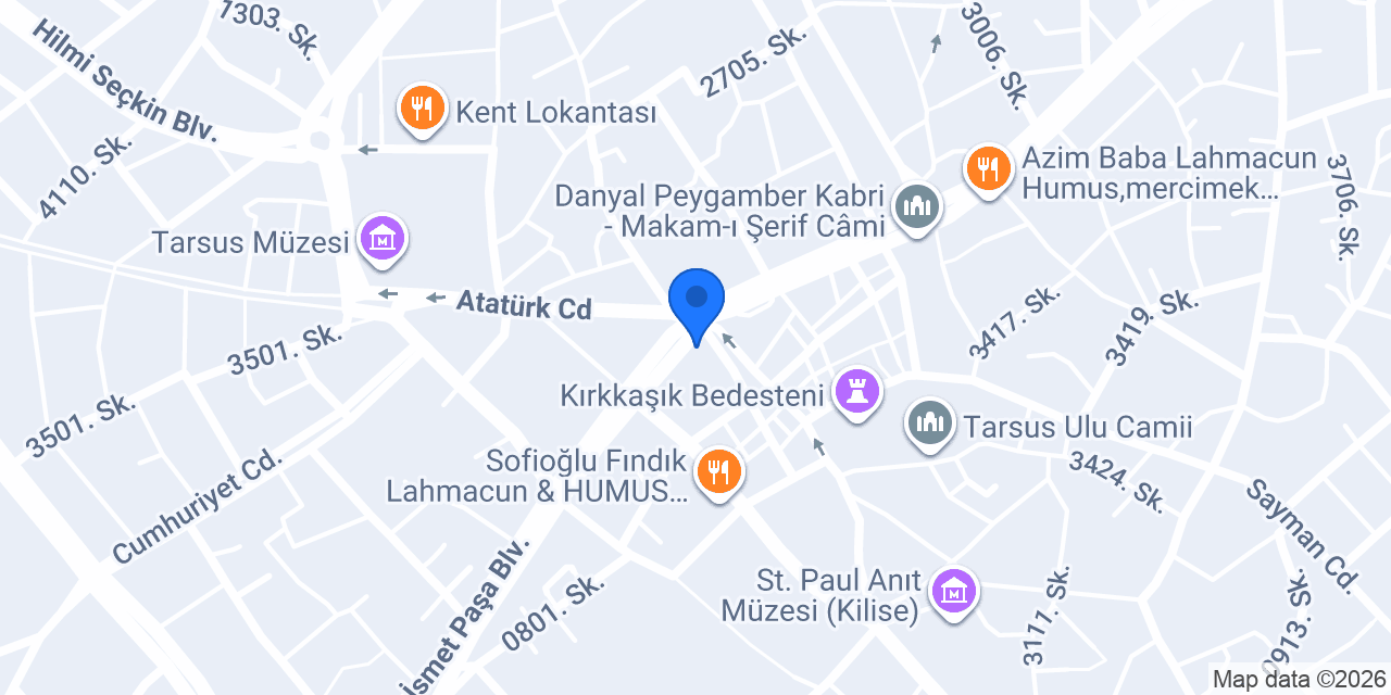 Serin Eczanesi konumu