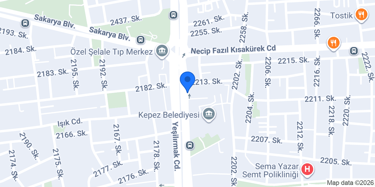 Petrol Ofisi konumu