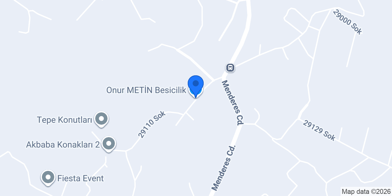 Onur METİN Besicilik konumu