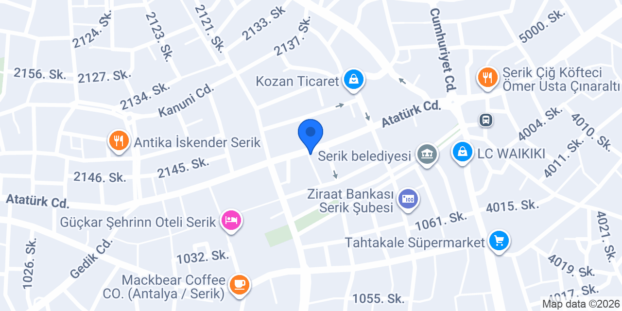Öncü Döner konumu