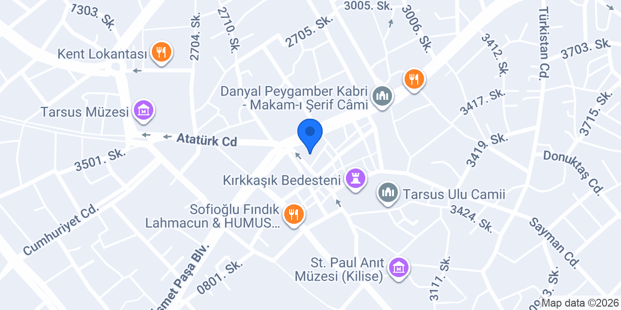 Teyfik Efendi Restaurant konumu