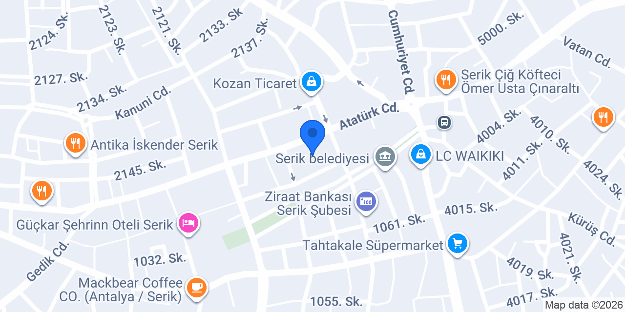Asuhan Mimarlık Ltd. Şti. konumu