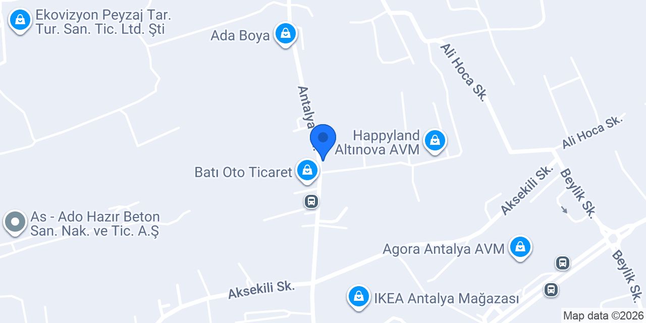 Aydın Metal konumu