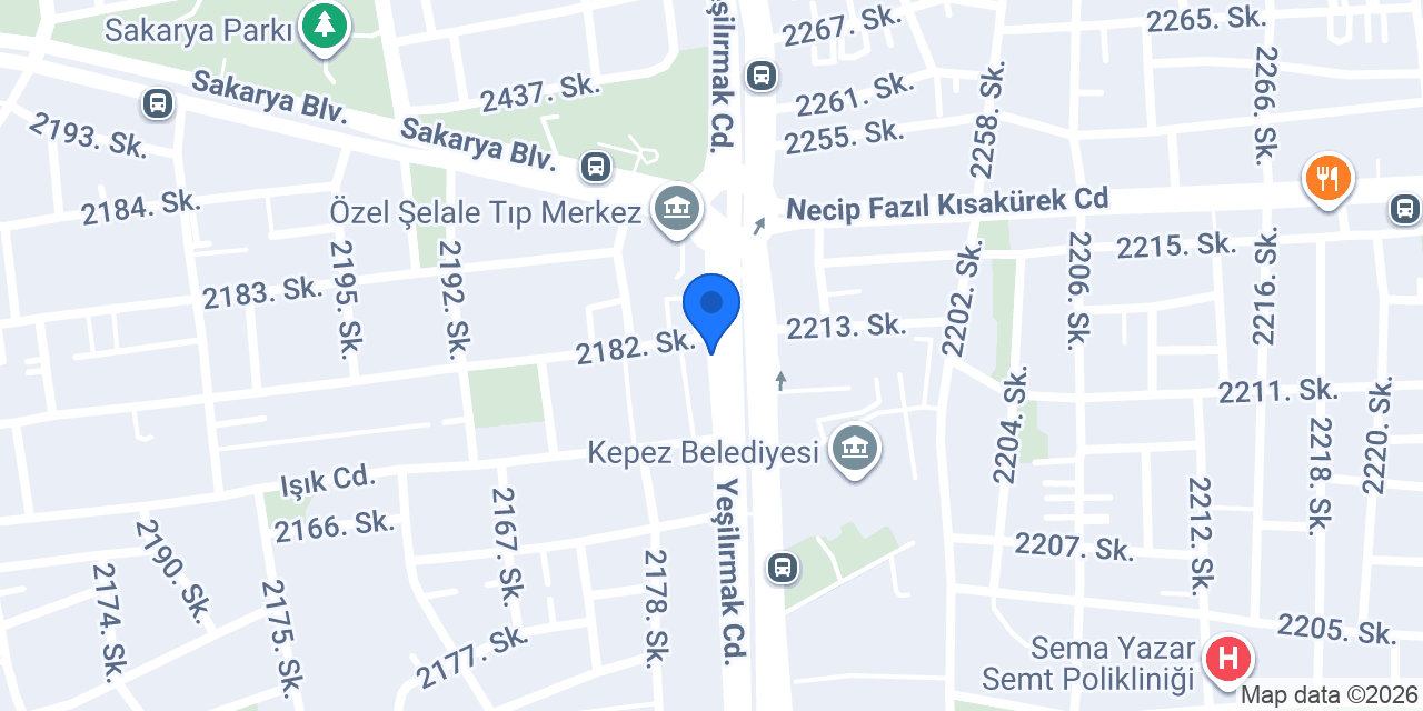 Halkbank Kepez Şubesi konumu