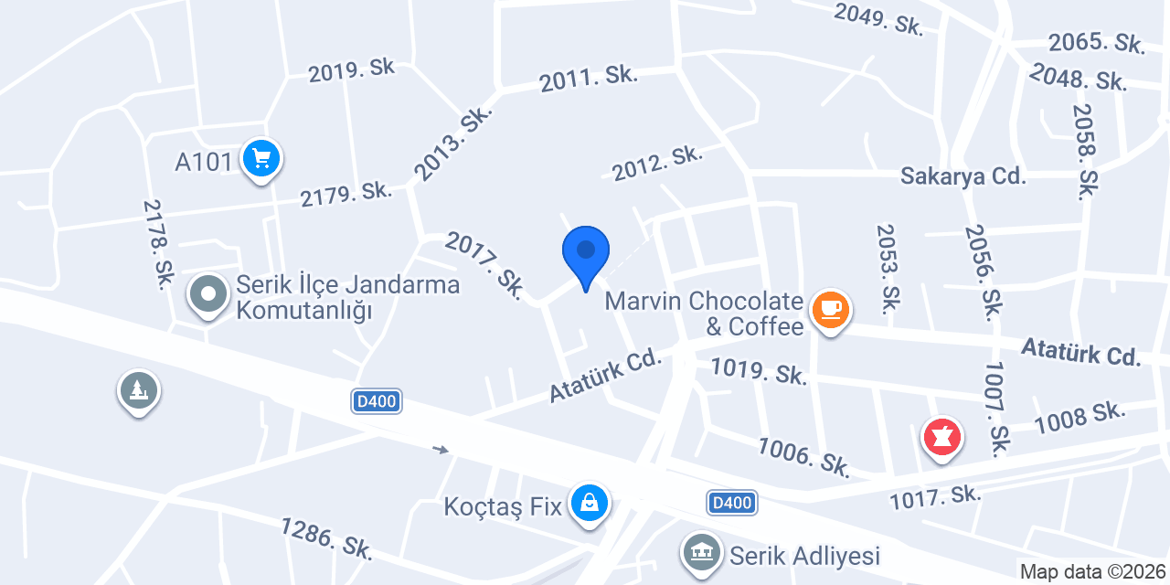 Gül Eczanesi konumu