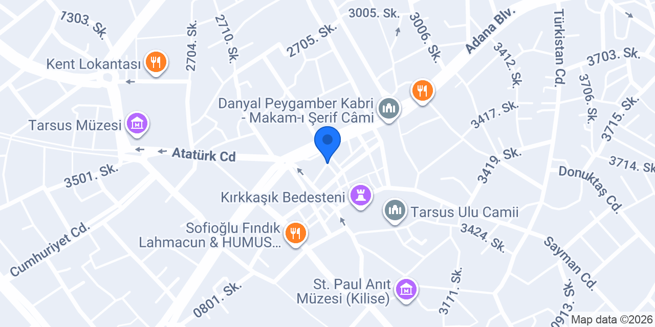 Cizre Nuh Tarsus konumu