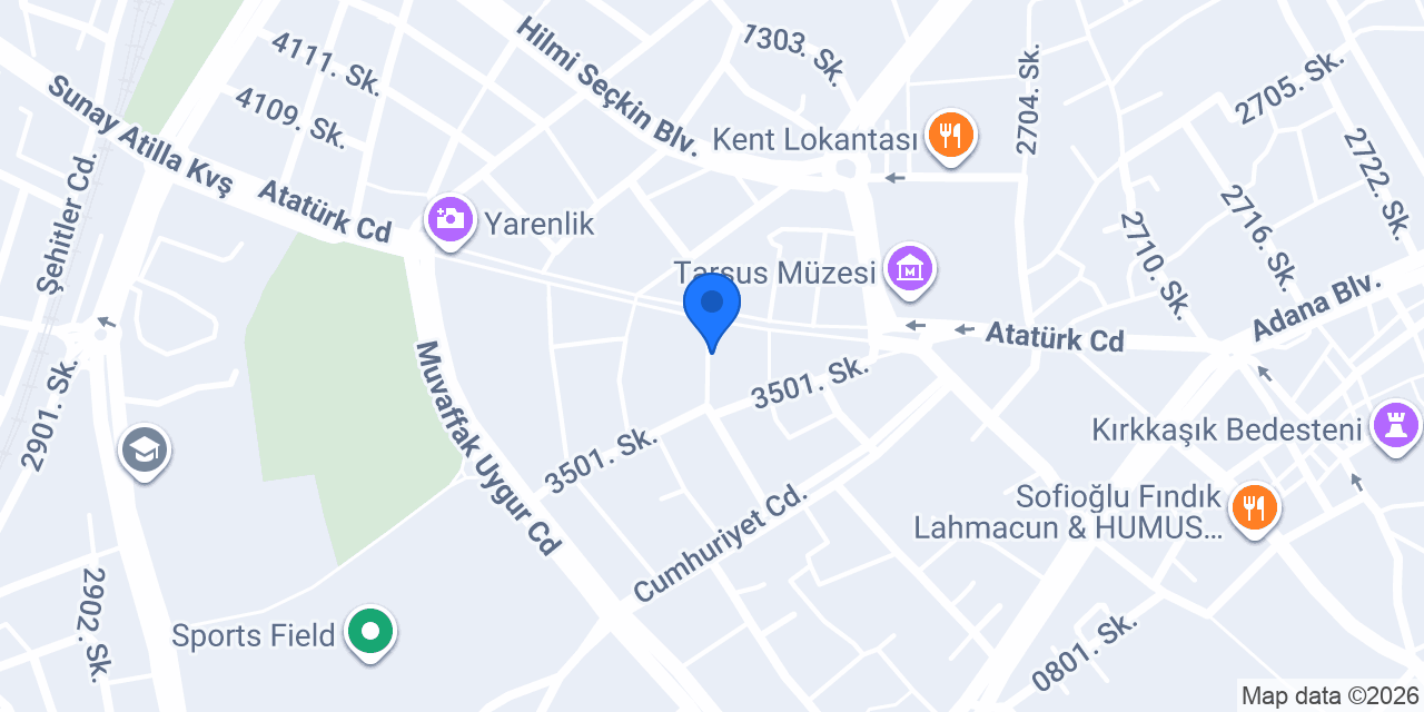 Körfez Döner | Tarsus konumu