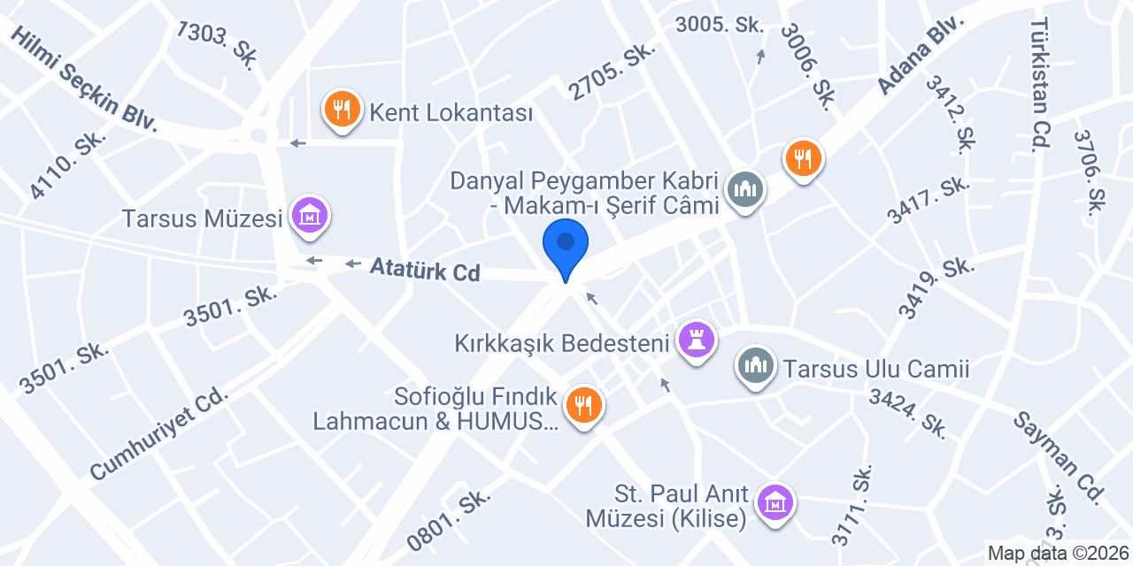 Elazığ Murat Turizm konumu