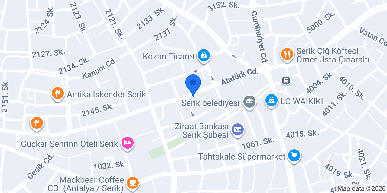 KÖSEOĞLU YAPI konumu