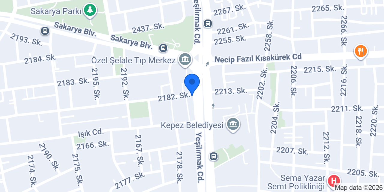 Mali Müşavir Adil Yavuz konumu