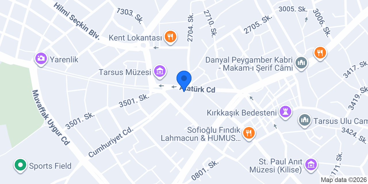 Hayati Şen Sigorta konumu