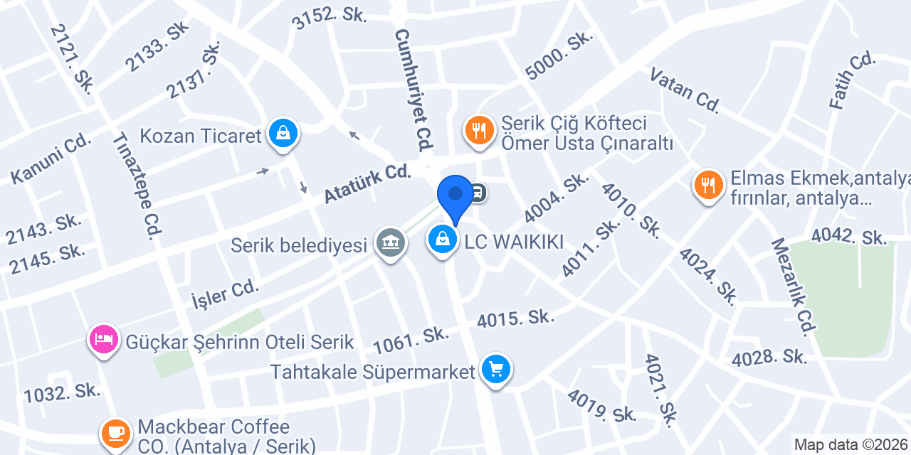 DÖNERr'X Gece Dönercisi konumu