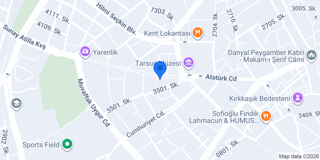 Diş Hekimi İsmail Aşkar konumu