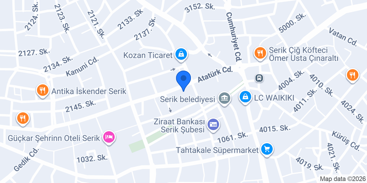 Terzi Atilla konumu