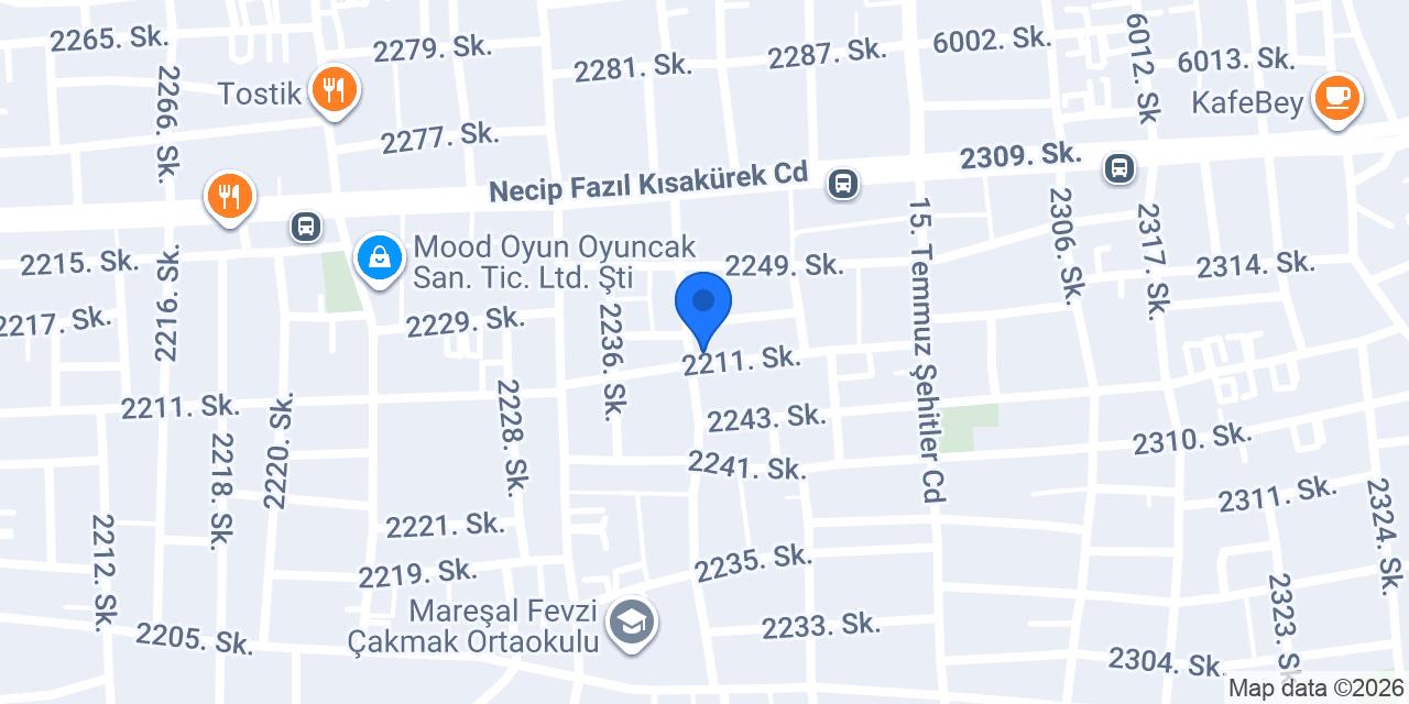 Otağ Gıda konumu
