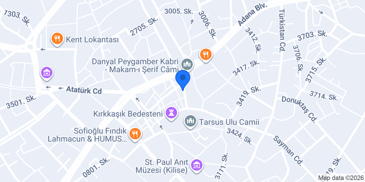 Ömür Kebap konumu