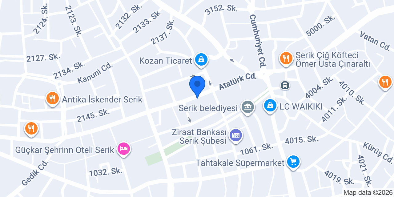 Anadolu Mimarlık konumu