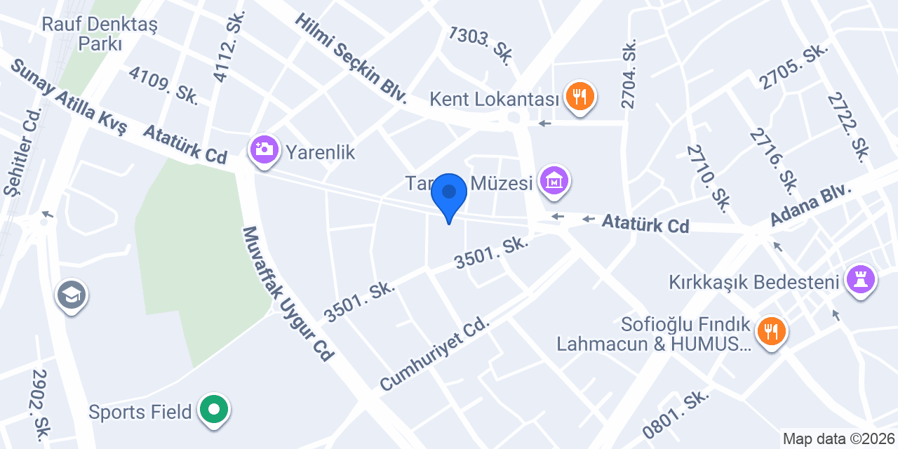 ANTİKA DÖNER konumu