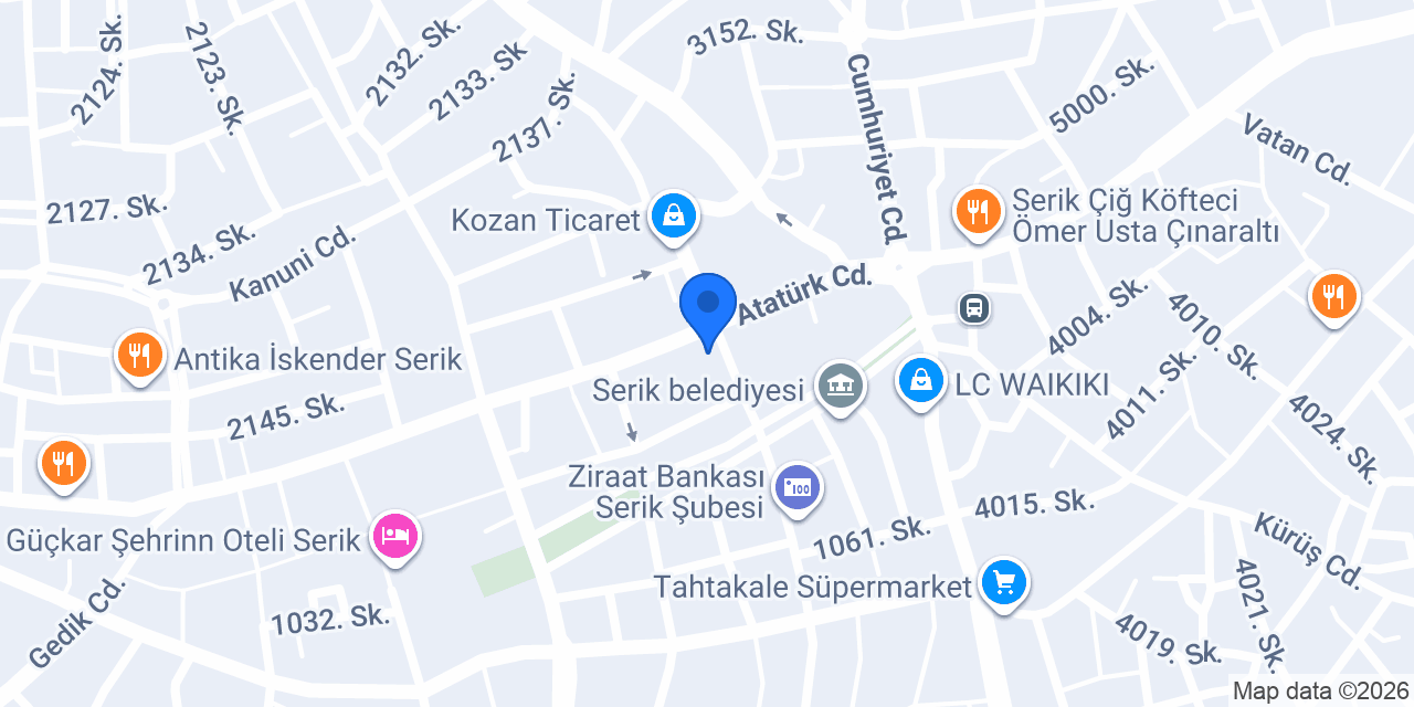Artalia Yapı Mimarlık & Mühendislik konumu