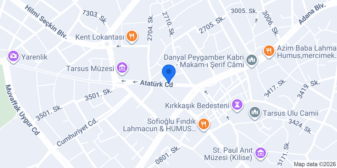 AV.FATİH GÜNEY HUKUK BÜROSU konumu