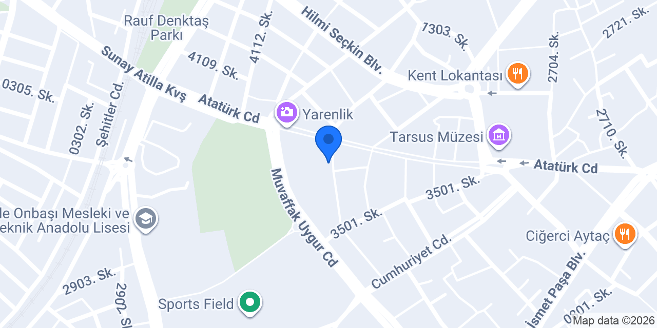 Diş Hekimi Erdinç Halbutoğulları konumu