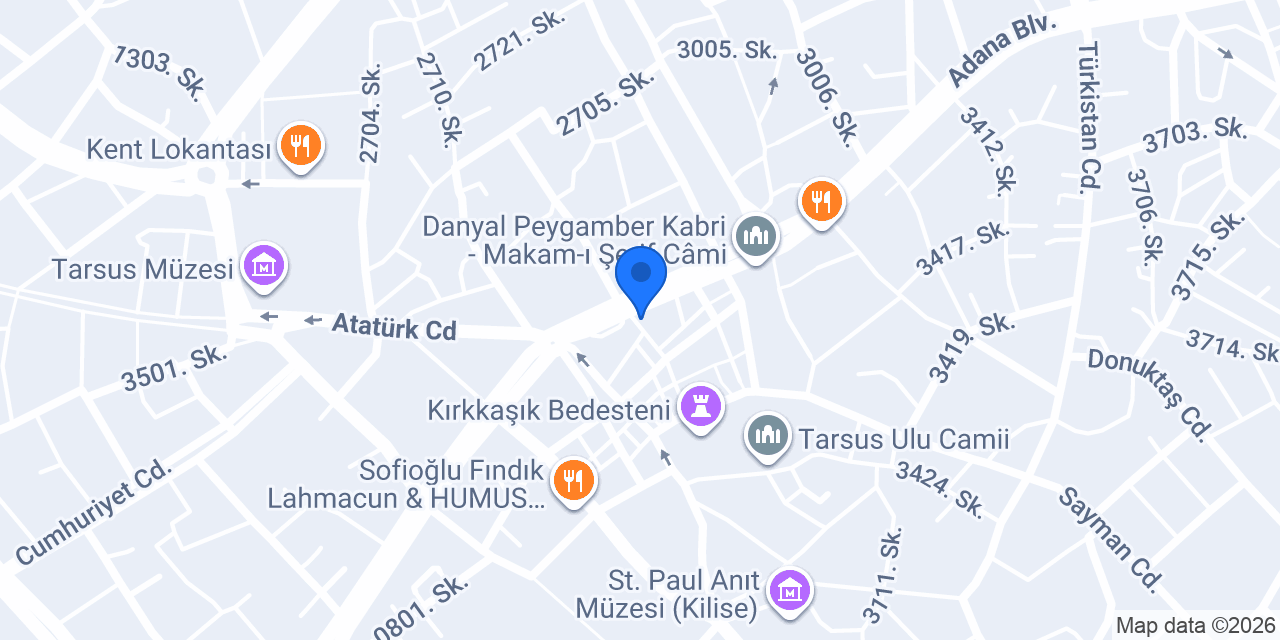 Gençlik Pastanesi konumu