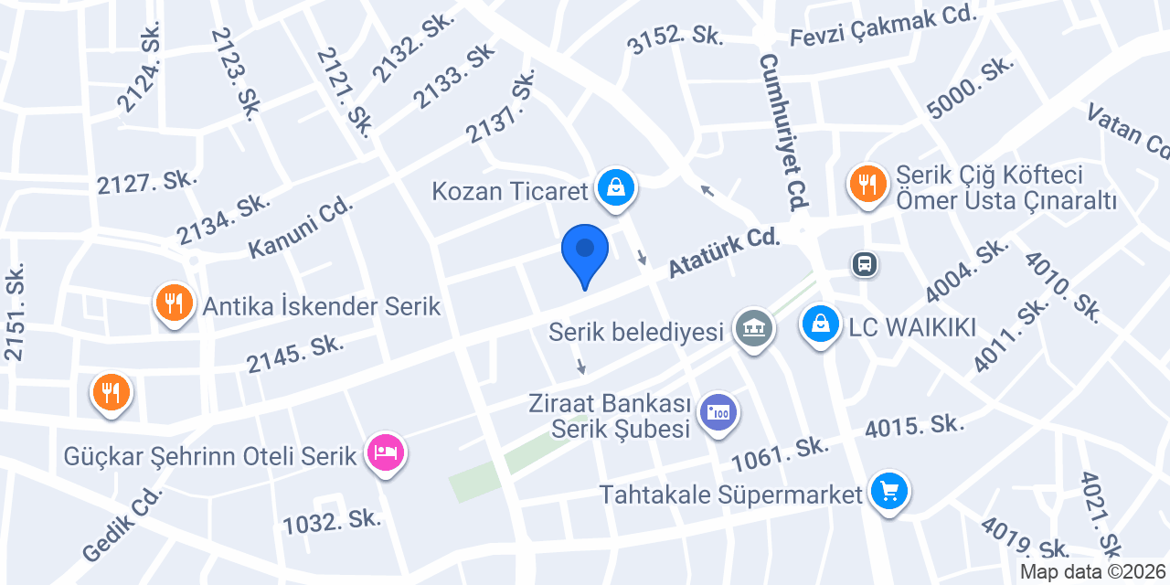 Bey Emlak konumu