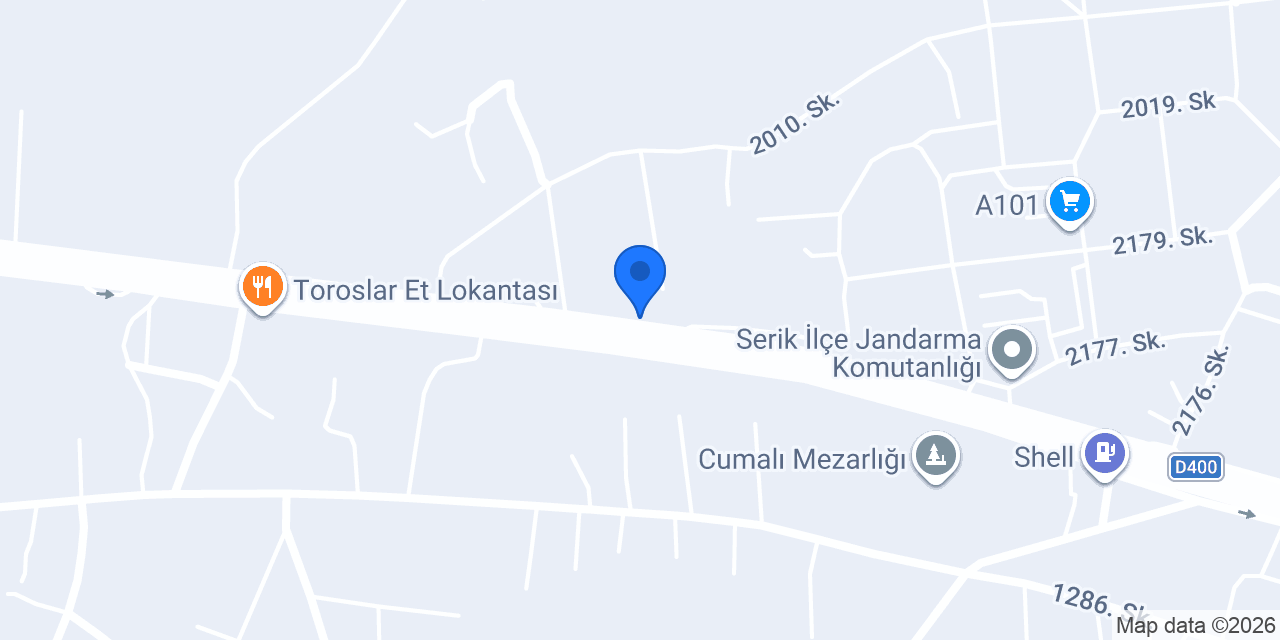İLİŞİKLER PEN PVC PANJUR konumu