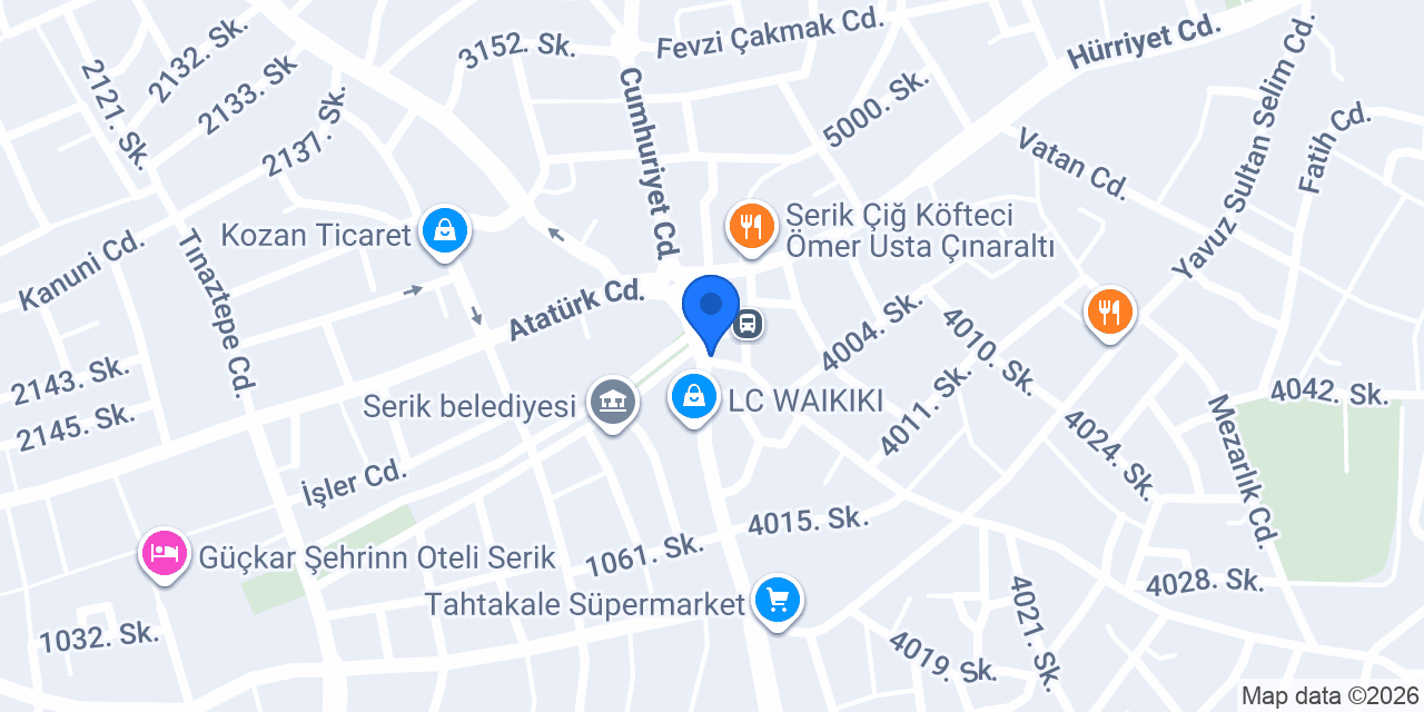 DÜRÜMCÜ ZAFER USTA konumu