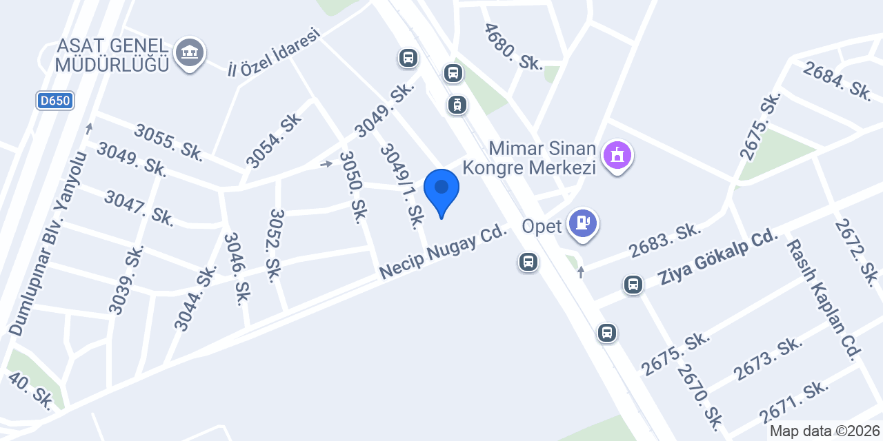 ARDA RENT A CAR ANTALYA konumu