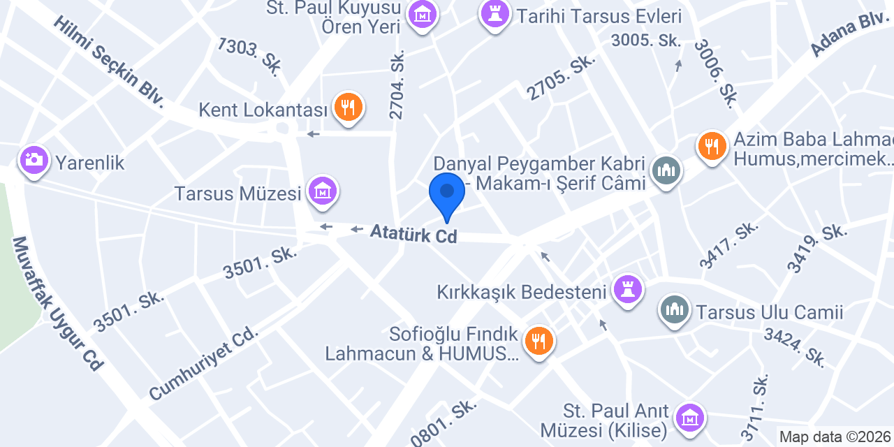 Hasan Aybak Çiğ Köfte konumu