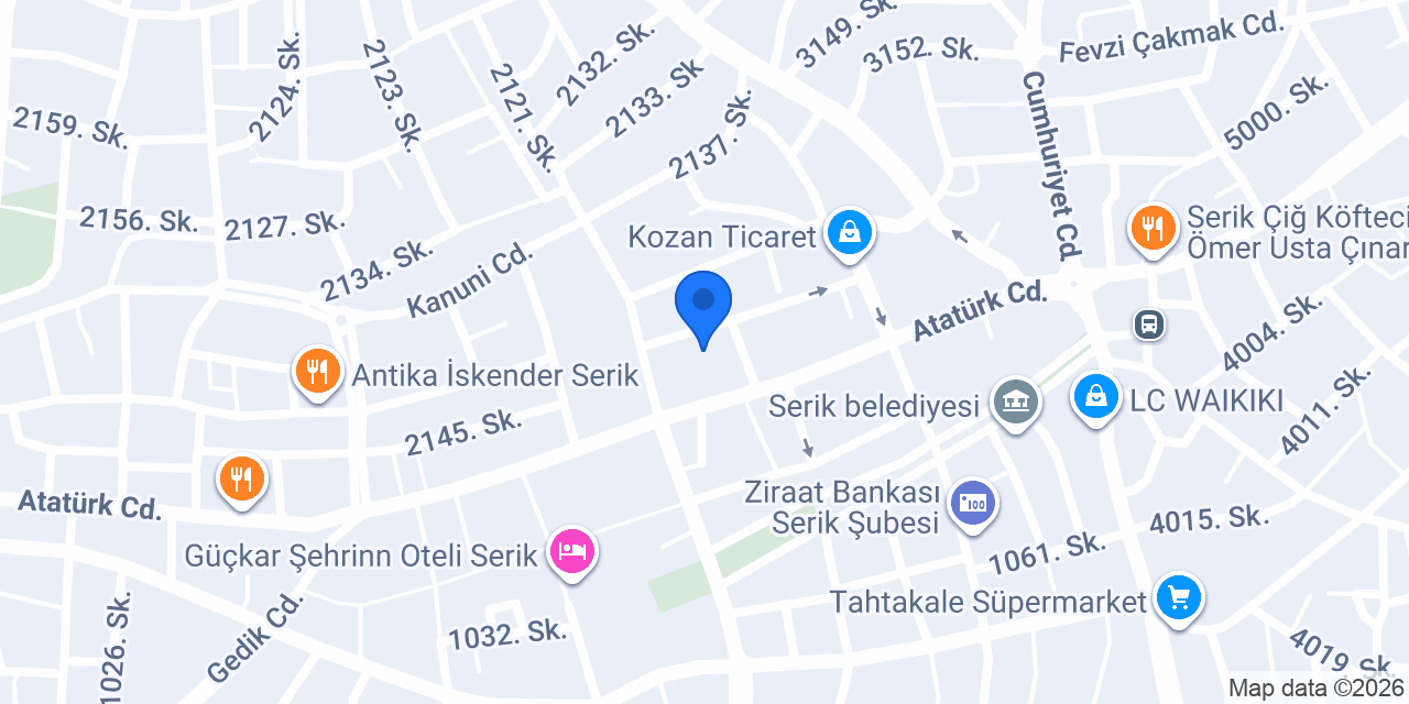 Keziban Şevkiye İBİL konumu