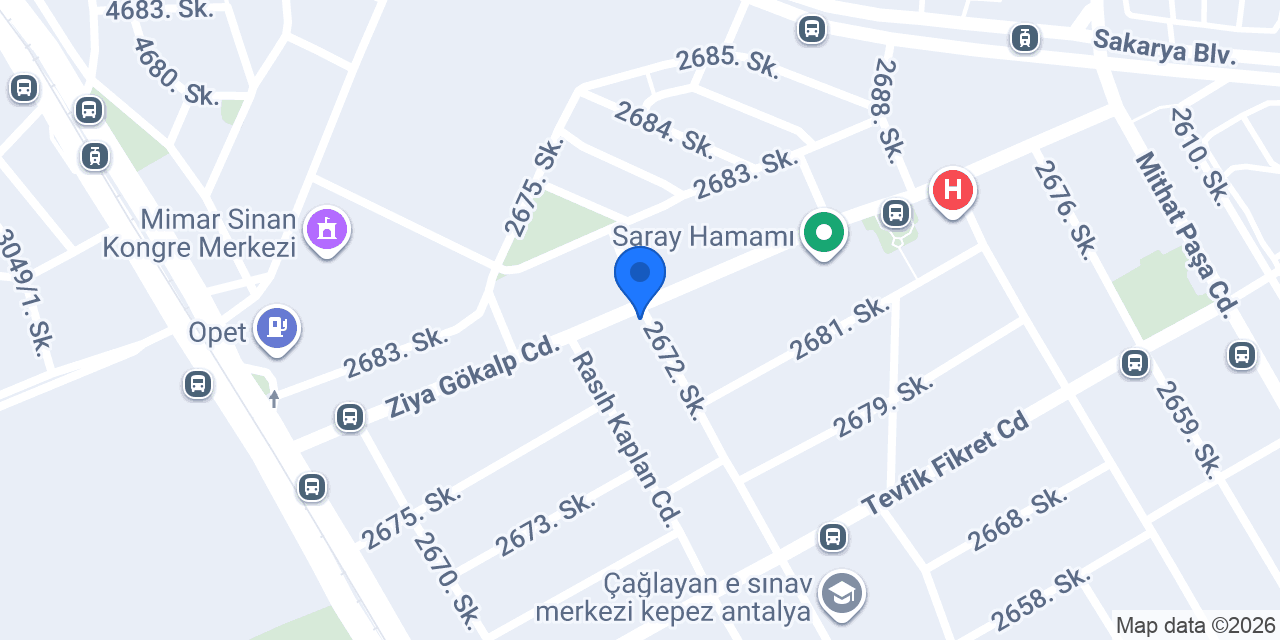 7M Yapı Gayrimenkul Gülsüm İnan konumu